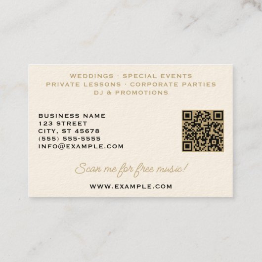 Treblemaker Driving Hot G-Clean Visitekaartje (Achterkant)