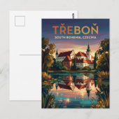 Třeboň Tsjechië Briefkaart (Voorkant / Achterkant)