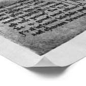 Trebuchet, machine om pijlen te werpen poster (Hoek)