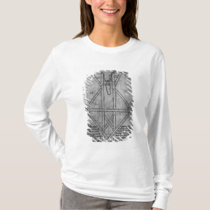 Trebuchet, machine om pijlen te werpen t-shirt