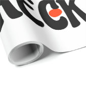 Treck Trat pompoen lachend Cadeaupapier (Rol Hoek)