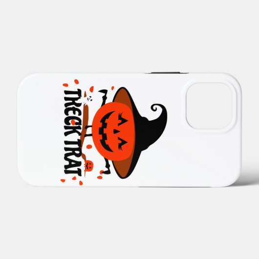 Treck Trat pompoen lachend Case-Mate iPhone Case (Achterkant (horizontaal))