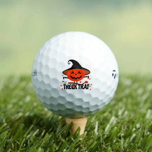 Treck Trat pompoen lachend Golfballen (Insitu Shirt)