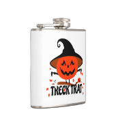 Treck Trat pompoen lachend Heupfles (Rechts)