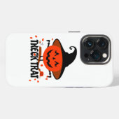 Treck Trat Pompoen Lachend iPhone Hoesje (Achterkant horizontaal)