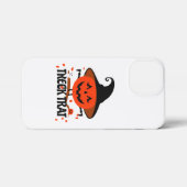 Treck Trat pompoen lachend iPhone Hoesje (Achterkant horizontaal)