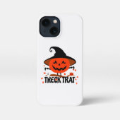 Treck Trat pompoen lachend iPhone Hoesje (Achterkant)