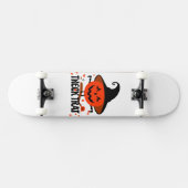 Treck Trat pompoen lachend Persoonlijk Skateboard (Horizontaal)