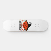 Treck Trat pompoen lachend Persoonlijk Skateboard (Horizontaal)