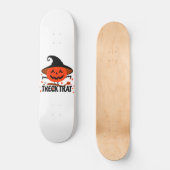 Treck Trat pompoen lachend Persoonlijk Skateboard (Voorkant)