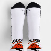 Treck Trat pompoen lachend Sokken (Top)