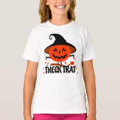 Treck Trat pompoen lachend T-shirt (Voorkant)