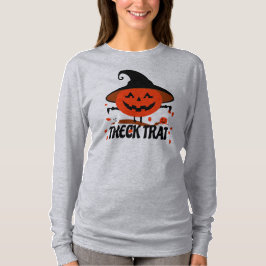 Treck Trat pompoen lachend T-shirt