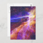 Treckie's nebulae briefkaart (Voorkant / Achterkant)