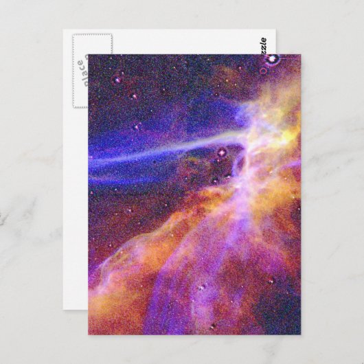 Treckie's nebulae briefkaart (Voorkant / Achterkant)