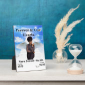 Trede naar Hemel Gedenkteken  Fotoplaat (Zijkant)