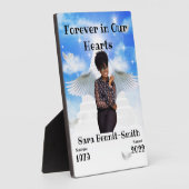 Trede naar Hemel Gedenkteken  Fotoplaat (Zijkant)