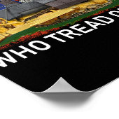 trede op degenen die op je T-Shirt Classic Ro Poster (Hoek)