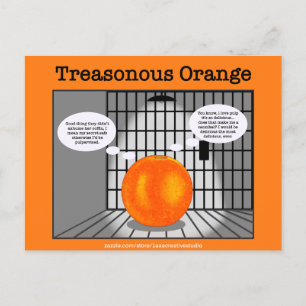 Tredelijk Oranje Briefkaart