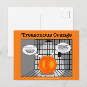 Tredelijk Oranje Briefkaart (Voorkant / Achterkant)