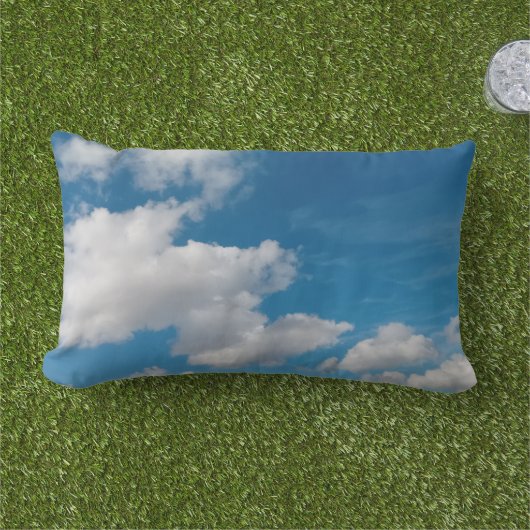 Treden in de lucht  buitenkussen (Gras)