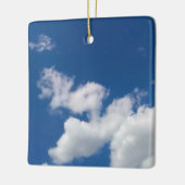 Treden in de lucht keramisch ornament (Links)