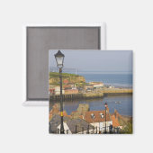 Treden naar de haven, Whitby, Noord Magneet (Voorkant / Achterkant)