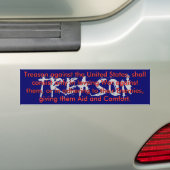 Tredeneren Bumpersticker (Op auto)