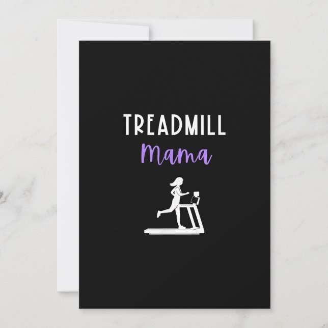 Tredmolen Mama Runner Moeder Running Workout Home  (Voorkant)