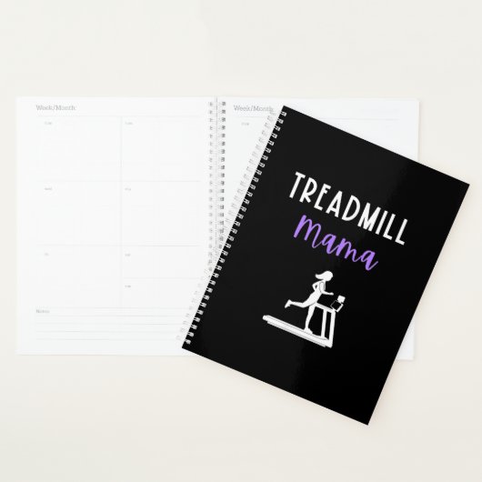 Tredmolen Mama Runner Moeder Running Workout Home Planner (Display)