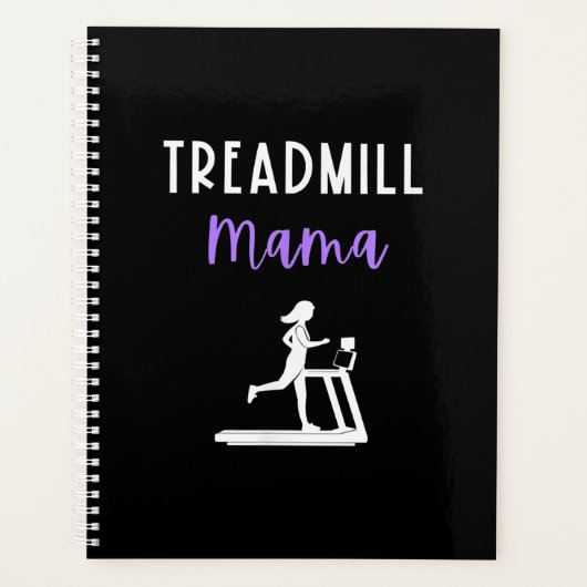 Tredmolen Mama Runner Moeder Running Workout Home Planner (Voorkant)