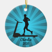 Tredmolen Running Fitness Ornament (Voorkant)