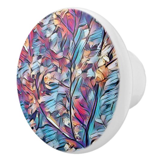 TREE ABSTRACT KERAMISCHE KNOP (Rechts)