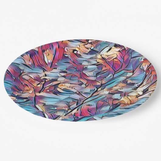 TREE ABSTRACT PAPIEREN BORDJE (Gekanteld)