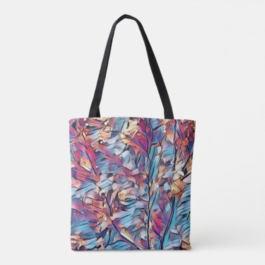 TREE ABSTRACT TOTE BAG (Achterkant)