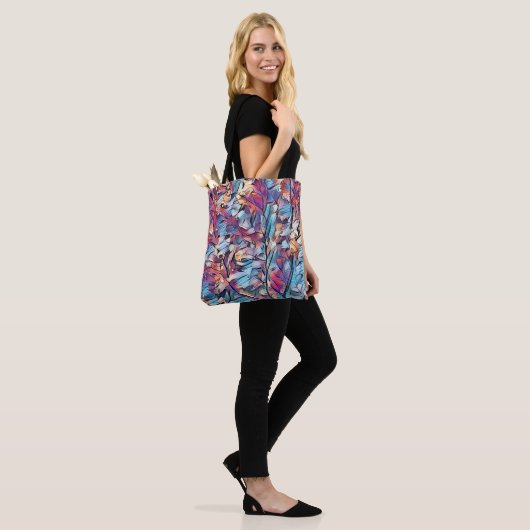 TREE ABSTRACT TOTE BAG (Op model)