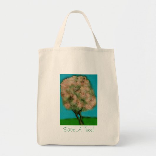 Tree Art Canvas tas (Voorkant)