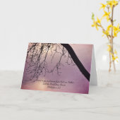 Tree Art Grace Bible Faith Kaart Philippians 1:2 (Gele Bloem)