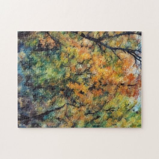 Tree Art Natuur kunstpuzzel Legpuzzel (Horizontaal)