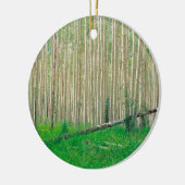 Tree Aspen Grove Colorado Keramisch Ornament (Links)