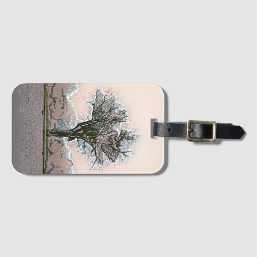 TREE BAGAGELABEL (Voorkant (horizontaal))