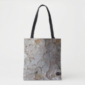 Tree Bark Grijs Bruin Rustieke Wilderness Natuur Tote Bag (Voorkant)