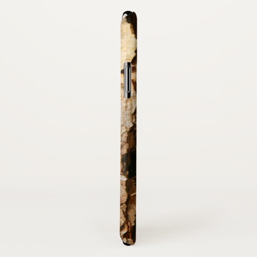 Tree Bark Natuur Pine iPhone / iPad case (Achterkant / rechts)