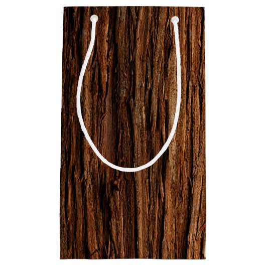 Tree Bark Small Gift Bag Klein Cadeauzakje (Voorkant)