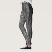Tree Bark Tree foto print Leggings (Links)
