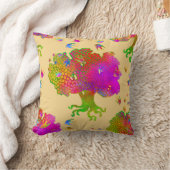 Tree Birds Sunshine Kussen (Deken)