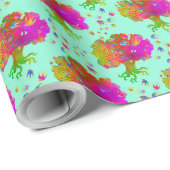 Tree Birds Twilight Cadeaupapier (Rol Hoek)