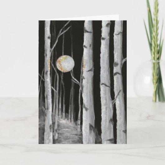 Tree Blank Wenskaart Kaart (Voorkant)