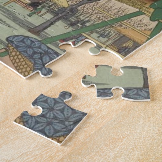 Tree Blossom Plum Garden Japans Woodblock Legpuzzel (Zijkant)