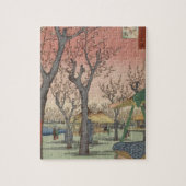 Tree Blossom Plum Garden Japans Woodblock Legpuzzel (Verticaal)